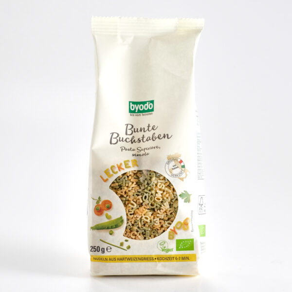 Supitähed Tricolore durumnisujahust 250g Byodo